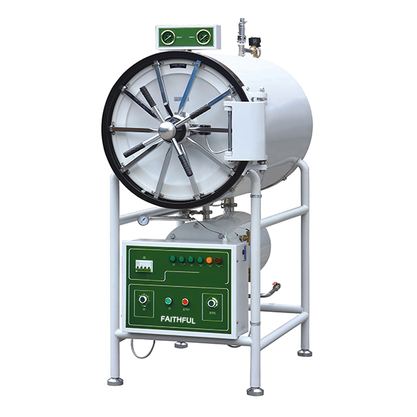 Stérilisateur de vapeur à pression cylindrique horizontale-FSF-YDA